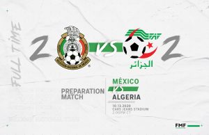 Match amical : L’Algérie préserve son invincibilité à 10 contre 11 face au Mexique (2-2).