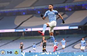Premier League : Riyad Mahrez homme du match et auteur d’un triplé.