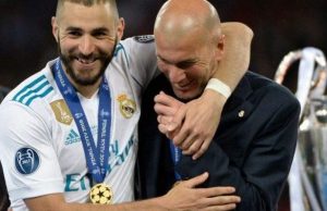 Trophées Marca : Karim Benzema et Zinedine Zidane, joueur et entraineur de l’année 2020.