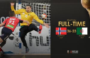 Mondial de Handball Egypte 2021 : Une Algérie émoussée s’incline largement face à la Norvège (36-23)