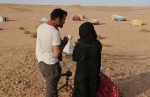 Culture : Le film Algéro-Sahraoui Toufa sélectionné au festival cinémas d’Afrique de Lausanne. Brahim Chagaf avec une actrice sahraouie
