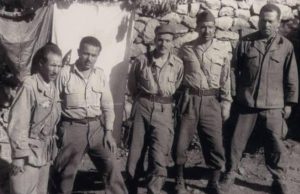 Algérie : Célébration des 65 ans du congrès de la Soummam. Amar Ouamrane, Krim Belkacem, Larbi Ben M'hidi, Abane Ramdane, Zighoud Youcef au Congrès de la Soummam