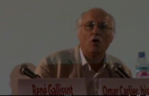 Carnet : Décès à l’âge de 78 ans de l’historien et anthropologue Omar Carlier. Omar Carlier en conférence