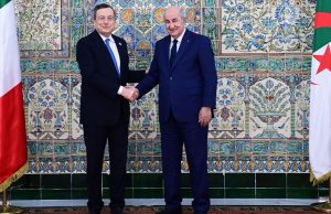 Coopération : Mario Draghi souhaite renforcer le partenariat économique entre l’Italie et l’Algérie. Draghi et Tebboune
