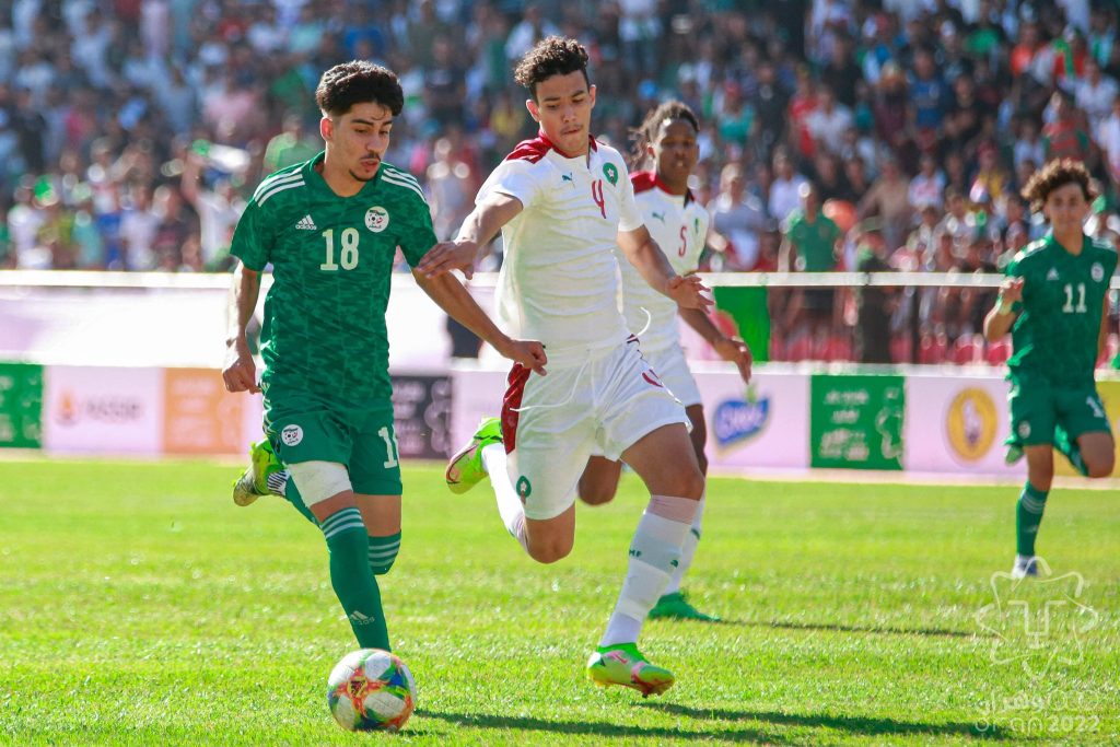 L'Algérie en U18 battue par le Maroc aux Jeux Méditerranéens Oran 2022