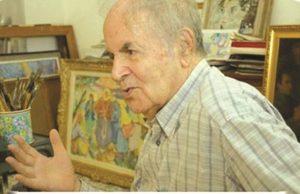 Carnet : Bachir Yelles, le doyen des artistes plasticiens algériens, s’est éteint à l’âge de 100 ans. L'artiste algérien Bachir Yelles dans son atelier