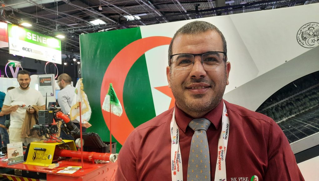 Khaled-Basta-Robot-Algerie-dzairworld.com Khaled Basta le créateur d'Icosium, le robot-pompier