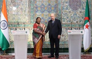 Coopération : L’Algérie et l’Inde souhaitent insuffler une nouvelle dynamique économique. Inde-Algerie-Droupadi-Murnu-Abdelmadjid-Tebboune