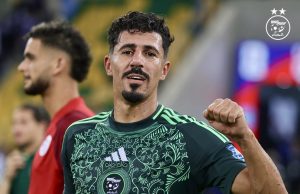 Coupe Monde 2026 : L’Algérie bat péniblement le Botswana (3-1). Bounedjah-Double-Buteur-Algerie-Botswana