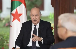 Abdelmadjid Tebboune : « Les Américains sont conscients de la position de l’Algérie en Afrique ». Tebboune-Entretien-Presse