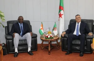 International : L’Algérie et le Niger discutent d’un renforcement de leur partenariat. Ministres-Algeriens-Nigerien-